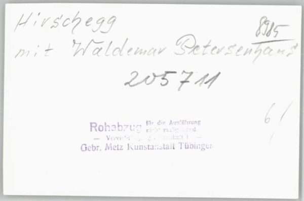Hirschegg Kleinwalsertal Vorarlberg Hirschegg Waldemar Petersenhaus Kleinwa – Bild 2