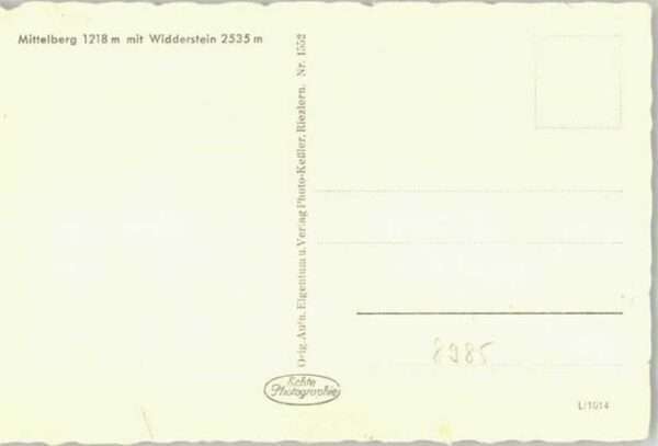 Hirschegg Kleinwalsertal Vorarlberg Hirschegg Widderstein Kleinwalsertal – Bild 2