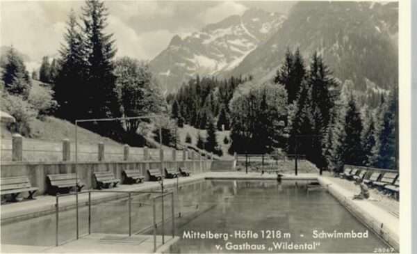 Mittelberg Kleinwalsertal Mittelberg Gasthaus Wildental Kleinwals