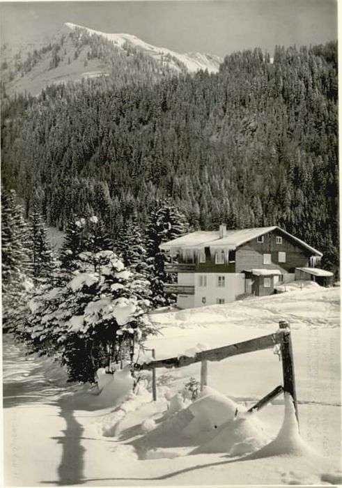 Riezlern Kleinwalsertal Vorarlberg Riezlern Haus Vogtland Klien Walsertal