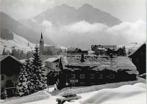 Hirschegg Kleinwalsertal Vorarlberg Hirschegg Gasthaus Adler Kleinwalsertal