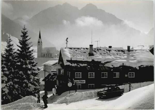 Hirschegg Kleinwalsertal Vorarlberg Hirschegg Gasthaus Adler Kleinwalsertal