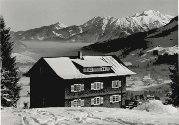 Hirschegg Kleinwalsertal Vorarlberg Hirschegg Haus Bergheimat Kleinwalserta