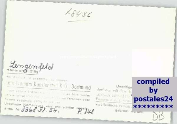 Lengenfeld Fliegeraufnahme o 1954 – Bild 2