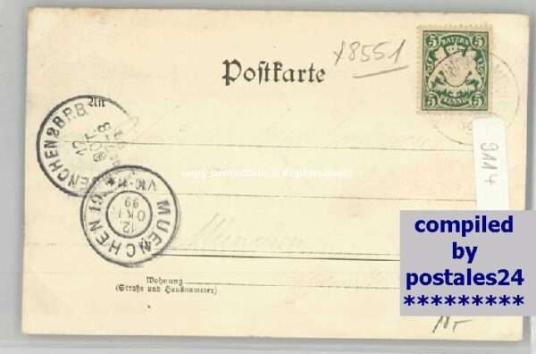 Muggendorf Fraenkische Schweiz Muggendorf Oberfranken  x 1899 – Bild 2
