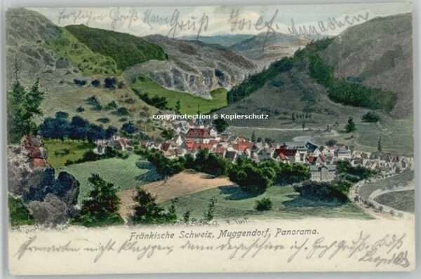 Muggendorf Fraenkische Schweiz Muggendorf Oberfranken  x 1906