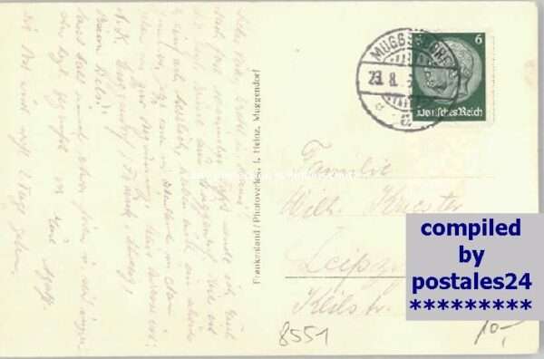 Muggendorf Fraenkische Schweiz Muggendorf Oberfranken  x 1936 – Bild 2