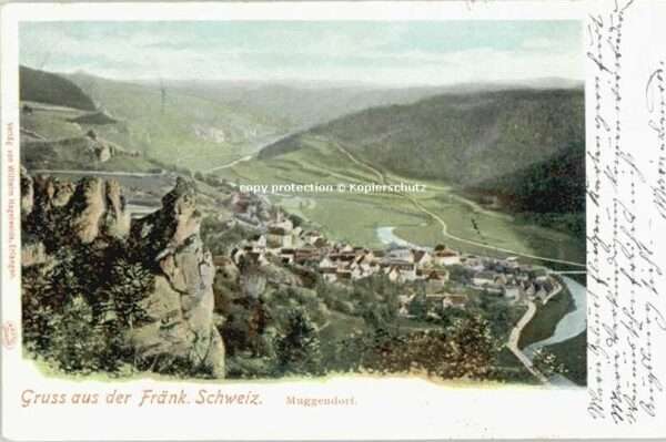 Muggendorf Fraenkische Schweiz Muggendorf Oberfranken  x 1900