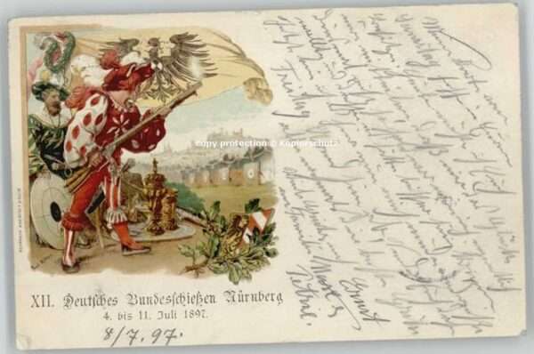 Bundesschiessen Nürnberg Deutsches Bundesschiessen x 18