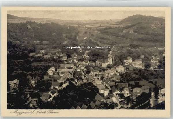 Muggendorf Fraenkische Schweiz Muggendorf Oberfranken  ungelaufen ca.