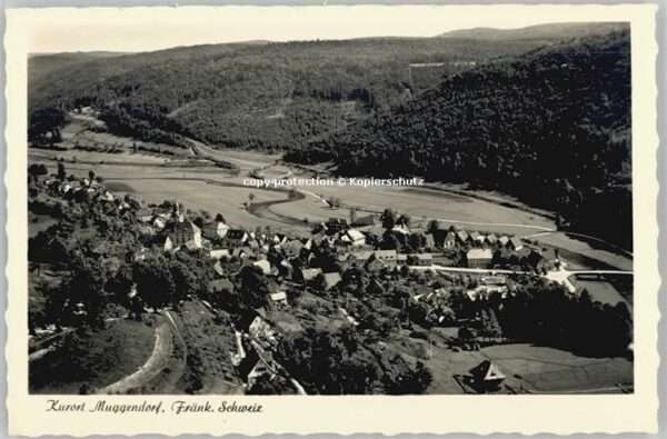 Muggendorf Fraenkische Schweiz Muggendorf Oberfranken  o 1953