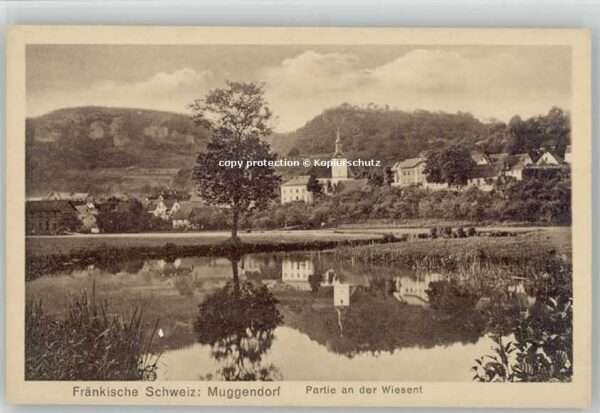 Muggendorf Fraenkische Schweiz Muggendorf Oberfranken Wiesent o 1924
