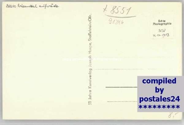 Muggendorf Fraenkische Schweiz Muggendorf Oberfranken  o 1953 – Bild 2
