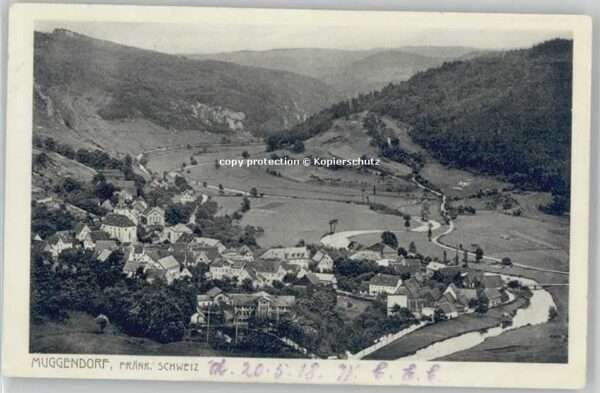 Muggendorf Fraenkische Schweiz Muggendorf Oberfranken  x 1918