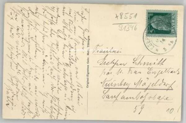 Muggendorf Fraenkische Schweiz Muggendorf Oberfranken  x 1914 – Bild 2