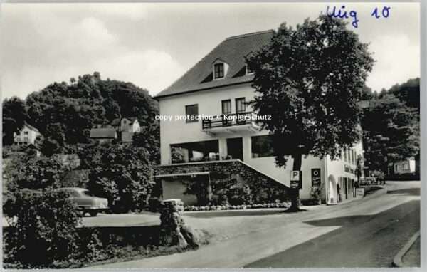 Muggendorf Fraenkische Schweiz Muggendorf Oberfranken Cafe Sonne ungel