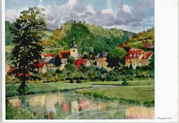 Muggendorf Fraenkische Schweiz Muggendorf Oberfranken KünstlerGustav L