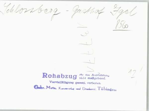 Schlossberg Gasthof Igel * 1940 – Bild 2