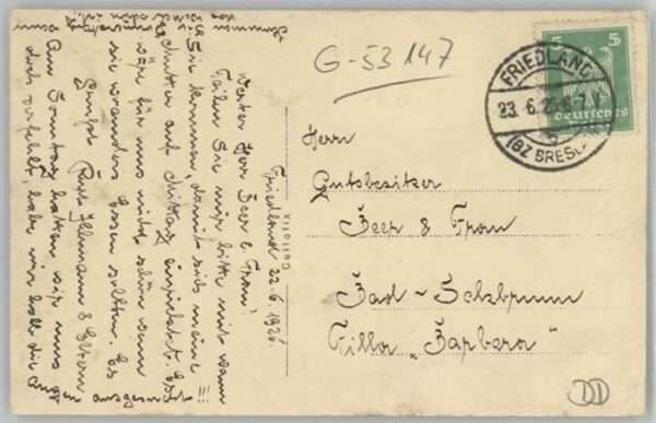 Friedland Boehmen [Stempelabschlag] – Bild 2