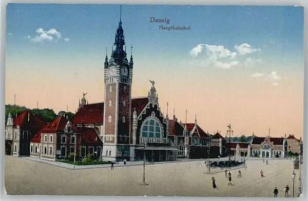 Danzig Westpreussen Danzig Hauptbahnhof
