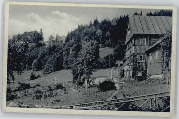 Wolfelsgrund [Stempelabschlag] Haus Sonnenschein Wal