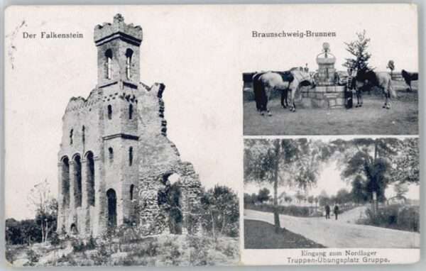 Polen Gruppe Falkenstein Braunschweigbrunnen