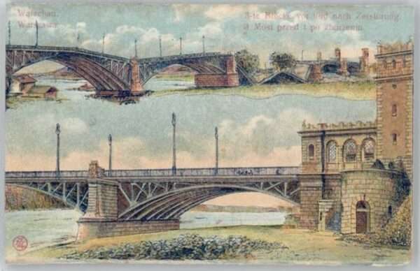 Warschau Masowien Warschau Brücke