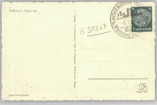 Tannenberg Ostpreussen Tannenberg Reichsehrenmal – Bild 2