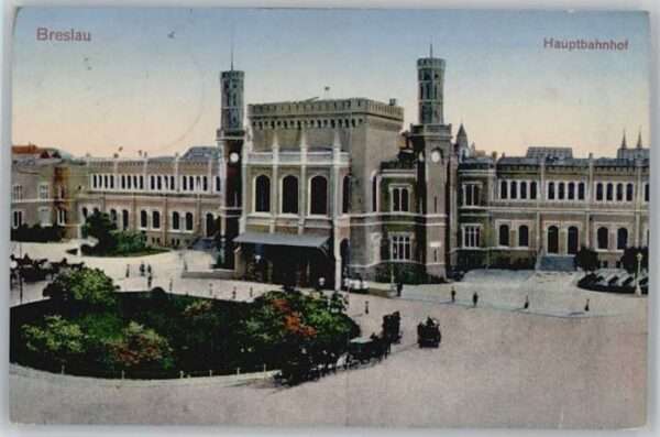 Breslau Niederschlesien Breslau Hauptbahnhof