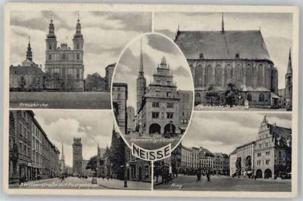 Neisse Kreuzkirche Berlinerstrasse St Jakobus