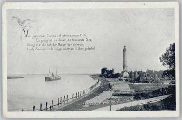 Swinemuende Ostseebad Westpommern Swinemünde Gedicht