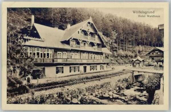 Woelfelsgrund Glatz Wölfelsgrund Hotel Waldhaus