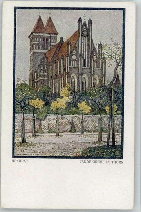 Thorn Westpreussen Torun Jakobkirche