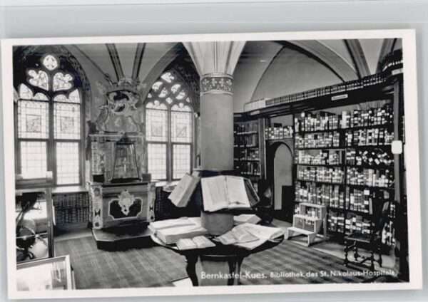 Bibliothek Library Bernkastel-Kues Bibliothek St Nikolaus