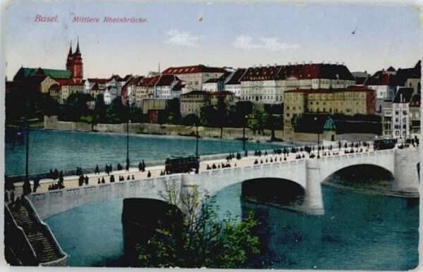 Basel BS Basel Mittlere Rheinbrücke