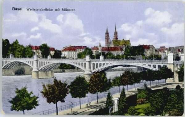 Basel BS Basel Wettsteinbrücke