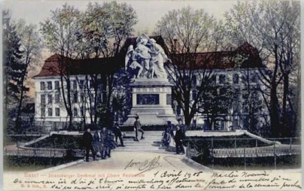 Basel BS Basel Strassburger Denkmal
