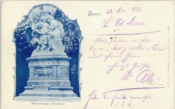 Basel BS Basel Strassburger Denkmal
