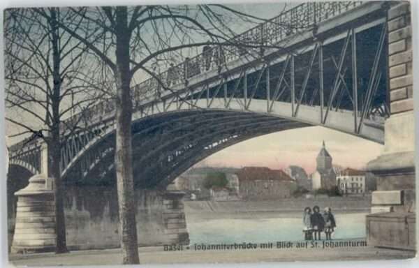Basel BS Basel Johanniterbrücke St Johannturm
