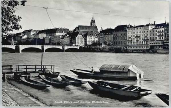 Basel BS Basel Mittlere Rheinbrücke