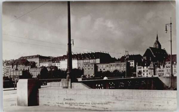 Basel BS Basel Mittlere Rheinbrücke
