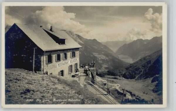 Alp Gruem estaurant Belvedere