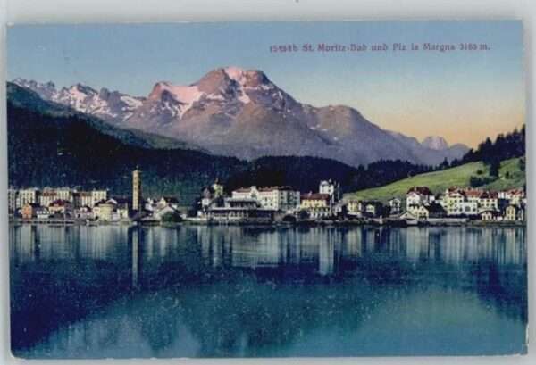 St Moritz GR St Moritz Piz la Margna