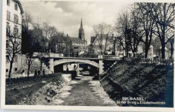 Basel BS Basel Birsig Elisabethen Kirche