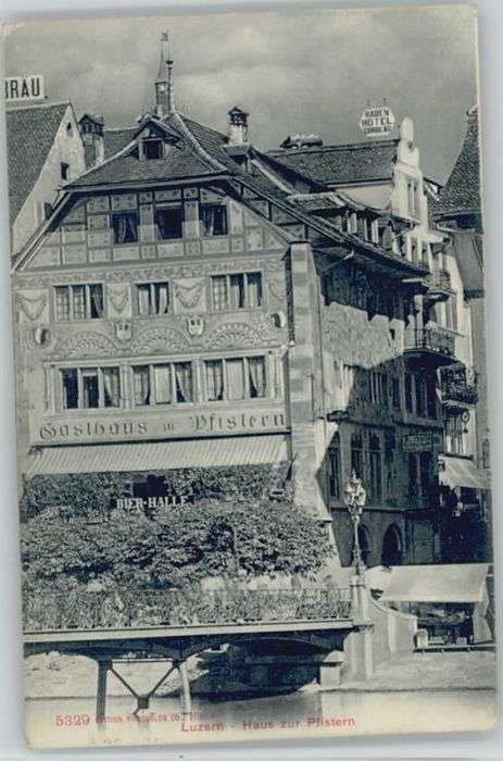 Luzern LU Luzern Haus zur Pfistern