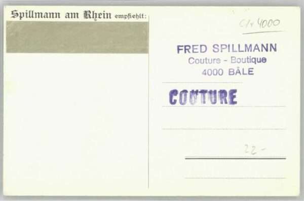 Basel BS Basel Spillmannhaus – Bild 2