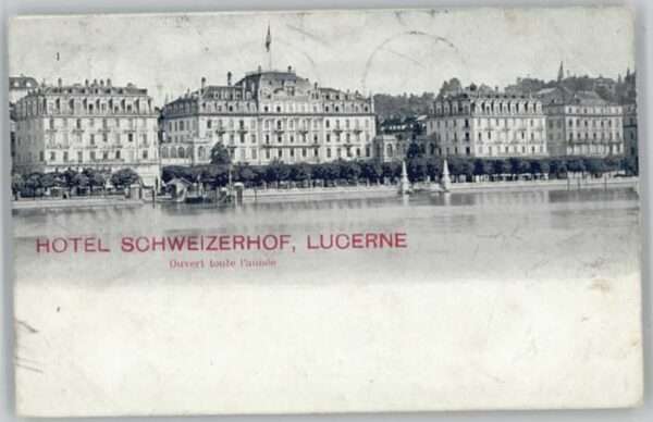 Luzern LU Luzern Hotel Schweizerhof