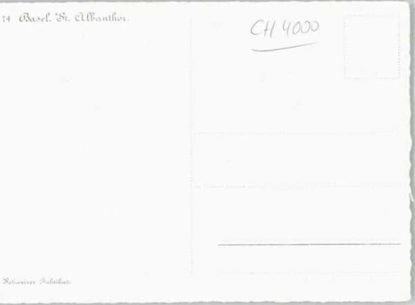 Basel BS Basel St Albanthor – Bild 2