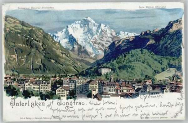 Interlaken BE Interlaken Jungfrau Künstler C. Steinma