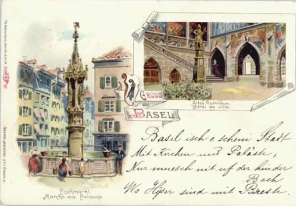 Basel BS Basel fischmarkt